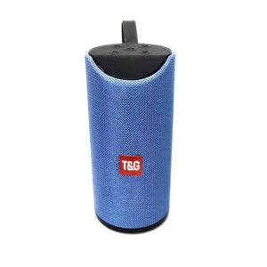 TG113 Mini Portable Art Column Bluetooth Speaker Wireless Loudspeaker Bluetooth Speaker 10W AUX USB Radio FM Woofer Red/Speaker