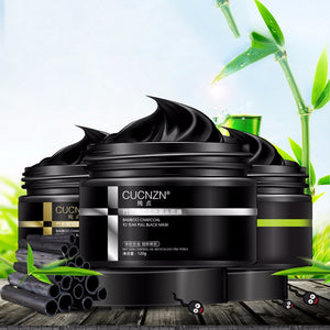 CUCNZN Blackhead Removal Bamboo Charcoal Black Mask Acne Treatment Oil-control Clean The Pore Blue