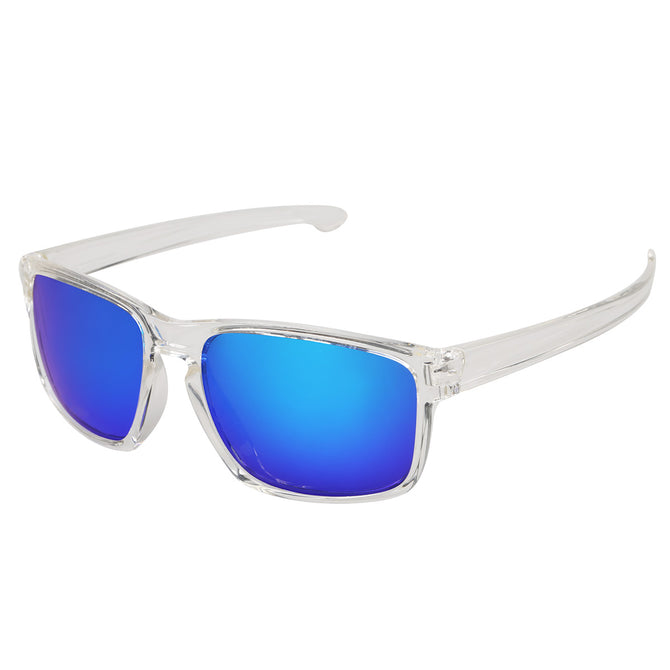 MOBIKE 9269 Polarized Sunglasses Transparent Frame Blue REVO Film UV400 UV Protection Sunglasses