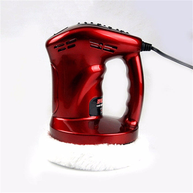Car-styling 12V Mini Car Polishing Waxing Machine Portable Electric Car Auto Polisher Car Care Sander Tool Red/12V