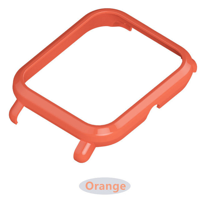 XSUNI Plastic PC Case Shell for Xiaomi Mi Watch Youth Version - Orange