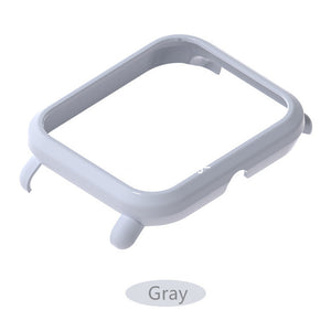 XSUNI Plastic PC Case Shell for Xiaomi Mi Watch Youth Version - Gray