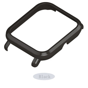 XSUNI Plastic PC Case Shell for Xiaomi Mi Watch Youth Version - Black