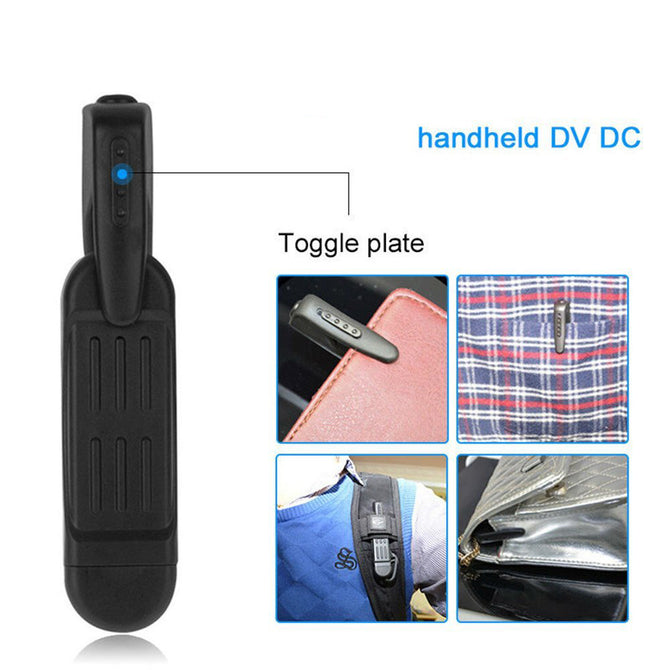 ESAMACT Mini Full HD 1080P Hidden Camera, Wearable Small Pen Camera