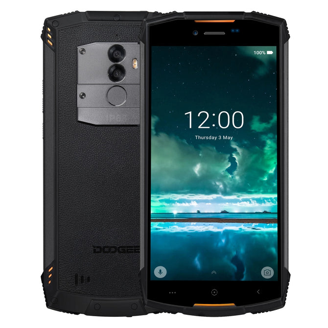 DOOGEE S55 Full Screen IP68 Waterproof 4G Phone w/ 4GB RAM, 64GB ROM - Orange