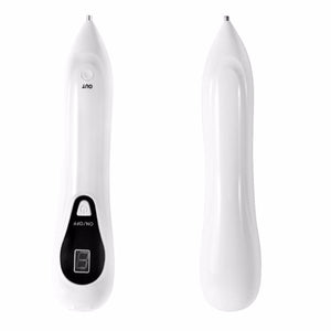 USB Rechargeable Mole Spot Freckle Tattoo Removal Pen LCD Electronic Face Skin Care Beauty Instrument (3 Modes)