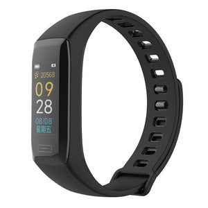 V7 Smart Bluetooth Bracelet w/ Blood Pressure / Heart Rate Monitor - Black