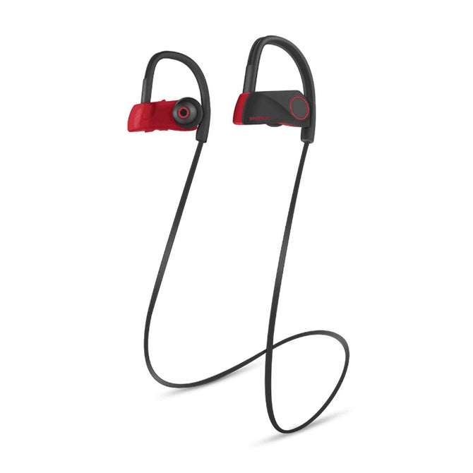 Bluetooth 4.1 Earphone Wireless Stereo Sports Headset Music Handsfree Earbuds Sweatproof Earhook Bluetooth Earphones Black