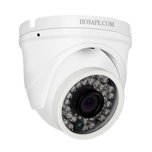 HOSAFE H2MD4A 1080P 2.0MP Outdoor Dome IP Camera with Audio, 50ft Night Vision, Motion Detection Alert - EU Plug