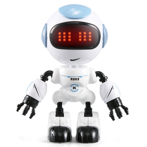 JJRC R8 Touch Sensing LED Eyes Smart Voice RC Robot - Blue