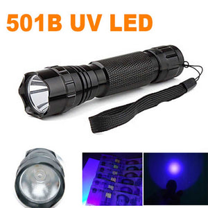 501B 395nm UV LED Flashlight Torch