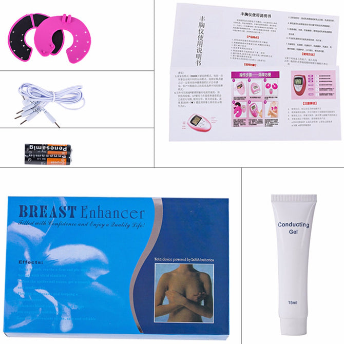 Electrode Pads Electrical Hands Face Slimmer Massage Cream Poke Slim Muscle Toner Pulse Burn Body Breast Massager Tool