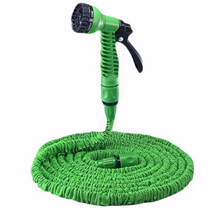 Telescopic Water Hose Pipe, High-Pressure Car Wash Water Gun, Garden Gardening Watering Pipe Spray Gun Suit 250ft/Green