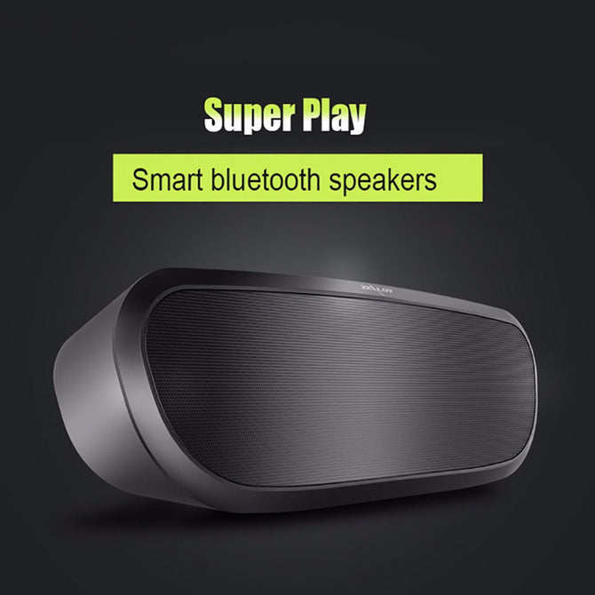 ZAPET S9 Bluetooth Speaker Portable Wireless Stereo Music Player Full-Range Phone Function Speakers Black/Speaker