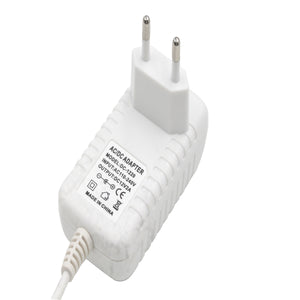 24W EU Plug Power Adapter Charger Power Supply AC 100-240V to DC 12V 2A Converter - White