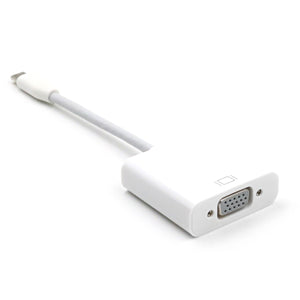 BSTUO USB-C to VGA Adapter USB 3.1 Type C USB-C to Female VGA Adapter Cable - White