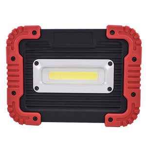 Ismartdigi i-836 10W 3.7V Super Slim 4.5cm LED Flashlight Floodlight - Red
