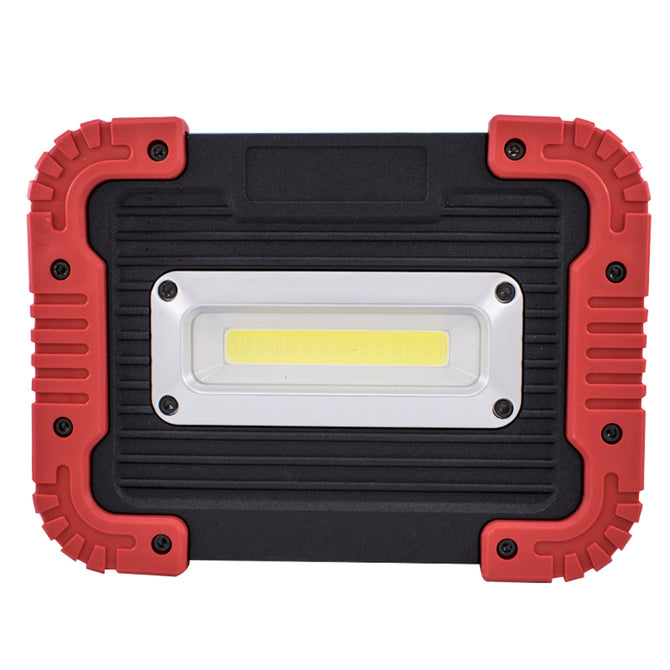 Ismartdigi i-836 10W 3.7V Super Slim 4.5cm LED Flashlight Floodlight - Red