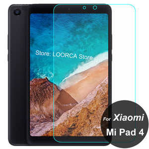 Tempered Glass for Xiaomi Mi Pad 4 Tablet 8 Inch, Anti-fingerprints Thin Screen Protector