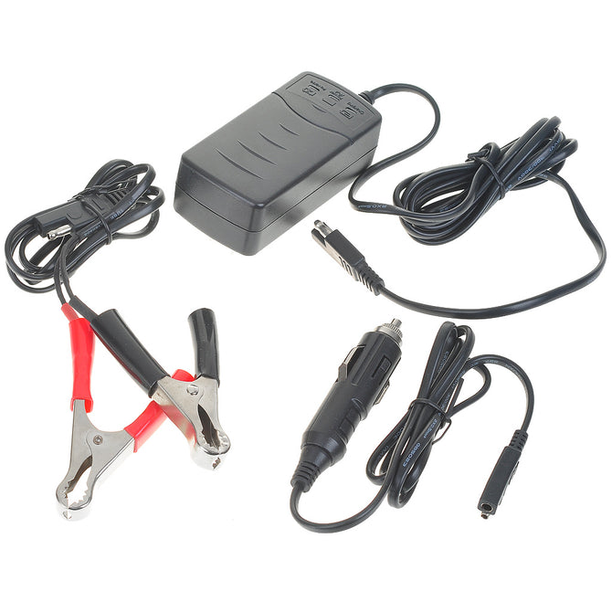 Emergency 12V Lead Acid Battery Charger (100-240V)