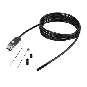 Micro USB Endoscope For Android Phone And PC 7mm 6LED IP67 Waterproof Inspection Camera Android Endoscope Camera Black