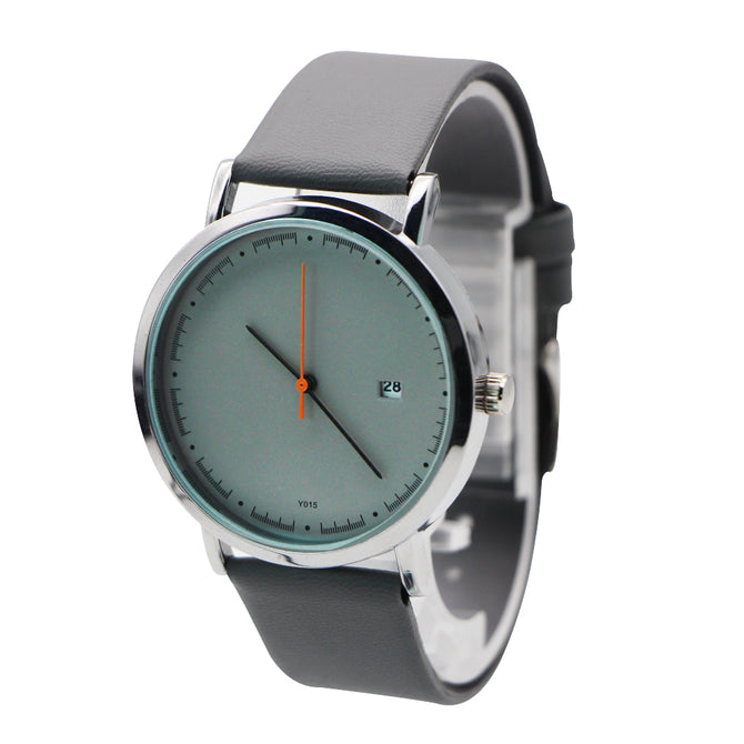 Cooho Y015 Women's Watch Retro Style PU Band Leisure Watch - Grey