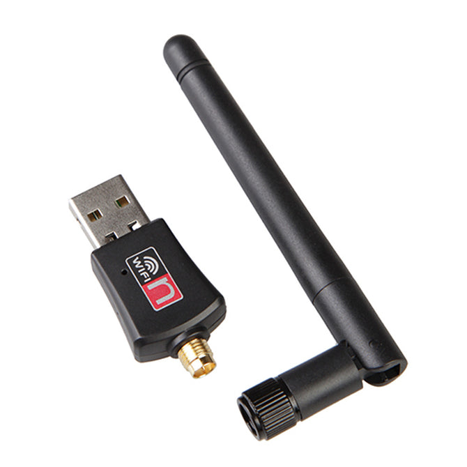 JEDX 300Mbps USB Wi-Fi Dongle, Wireless Network Wi-Fi Adapter, Antenna Network Lan Card