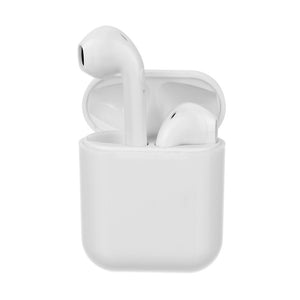 Mini I9 TWS Wireless Bluetooth Earpods Twins Wireless Earbuds Earphones - White