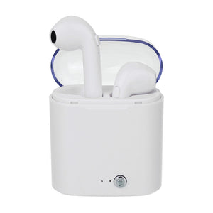 i7s TWS Mini Wireless Bluetooth Earphone Stereo Earbuds Headsets for Android, IPHONE - White