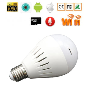 ESAMACT 960P Wireless IP Camera Bulb Light, FishEye 360 Degree 3D VR Mini Panoramic Home CCTV Security Bulb Camera