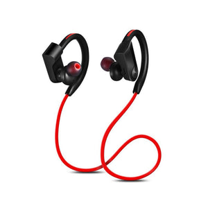 K98 Sports In-Ear Wireless Bluetooth Earhook Earphone Stereo Earbuds Headset With Mic For IPHONE Samsung Xiaomi Red