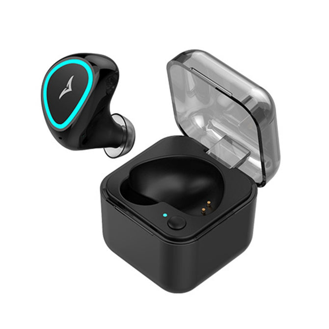 TZ9 Mini Bluetooth Earphone, Portable Wireless Earbuds With Charging Box, Microphone, Long Working Time Black