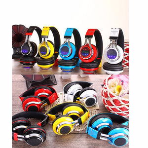 TM-021LED Bluedio Active Noise Cancelling Headphones Wireless Bluetooth Headset With Microphone For Phones And Music Black
