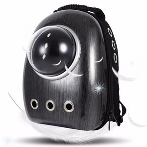Pet Carrier Backpack Handbag Space Capsule Breathable Waterproof Portable Travel For Cat Dog Blue