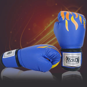 Boxing Gloves Children Sanda Gloves Professional Competition Muay Thai Fight Training Sandbags Fighting Gloves Black