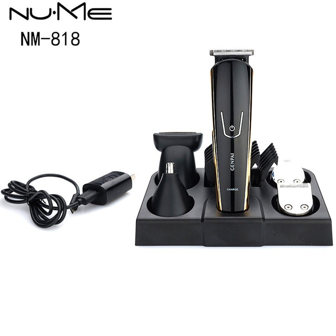 Professional Hair Trimmer Clipper Electric Rechargeable Beard Trimmer Men Haircut Clipper Usb Charger Design Hair Trimmer Black