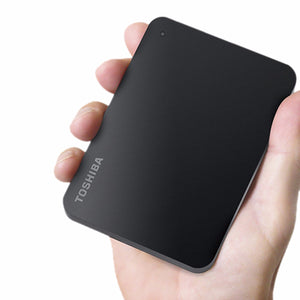Toshiba External Hard Drive 1TB USB3.0 Canvio Basics A3 Ultra-thin Encryption Mobile Hard Drive High Speed HDD 1TB/Black