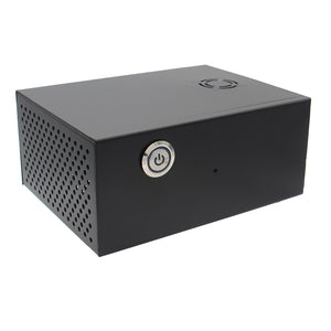 Geekworm Raspberry Pi X830 3.5" HDD SATA Storage Board Matching Metal Case/Enclosure + Power Control Switch + Cooling Fan Kit