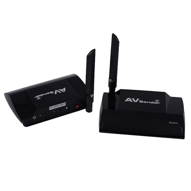 PAT-580 Upgrade Version 5.8GHz 24 Channel TV Wireless SD Audio Video Transmitter and Receiver, IR Remote Control AV Sender