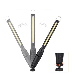 COB UF-B12 USB Rotary Stepless Dimming Portable Camping Magnetic Work Light