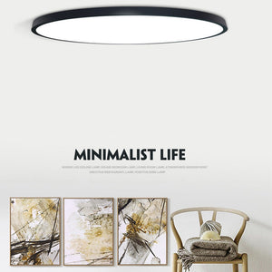 Ultra-thin LED Ceiling Lights For The Living Room Chandeliers Light Hall Modern Ceiling Lamp High 5cm White/0-5W/Warm White