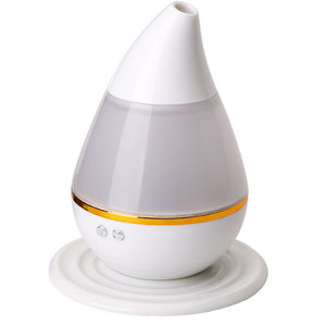 KICCY Ultrasonic Mini Water Drop Shape USB Air Humidifier, Mini Aromatherapy Diffuser Mist Maker