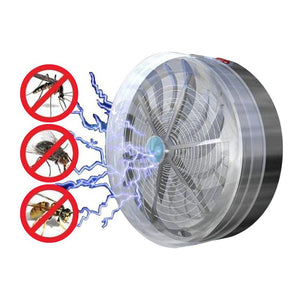 Summer Solar Powered Mosquito Killer Lamps Buzz UV Lamp Light Bedroom Fly Insect Bug Mosquito Kill Zapper Killer Indoor Clear