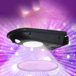 Body Induction LED Solar Panel Infrared Sensor Street Wall Lights Waterproof Garden Lawn Ground Garland Landscape Lamp White/Black