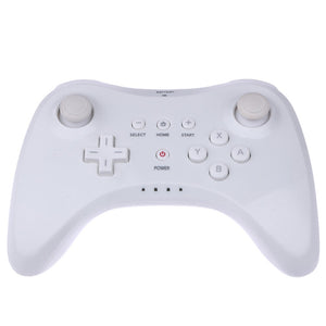Black/White Wireless Bluetooth Classic Pro Controller Gamepad With USB Cable For Nintendo For Wii U White