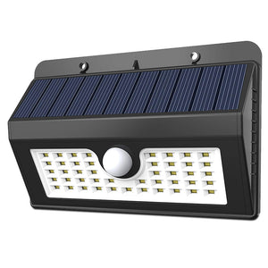 YouOKLight Solar Wall Lights 45 LEDs, Waterproof Outdoor Wireless Motion Sensor Light for Garden Back Door Step Stair Fence