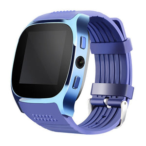 XSUNI T8 Bluetooth Smart Watch with Sleep Monitor, Pedometer - Purple