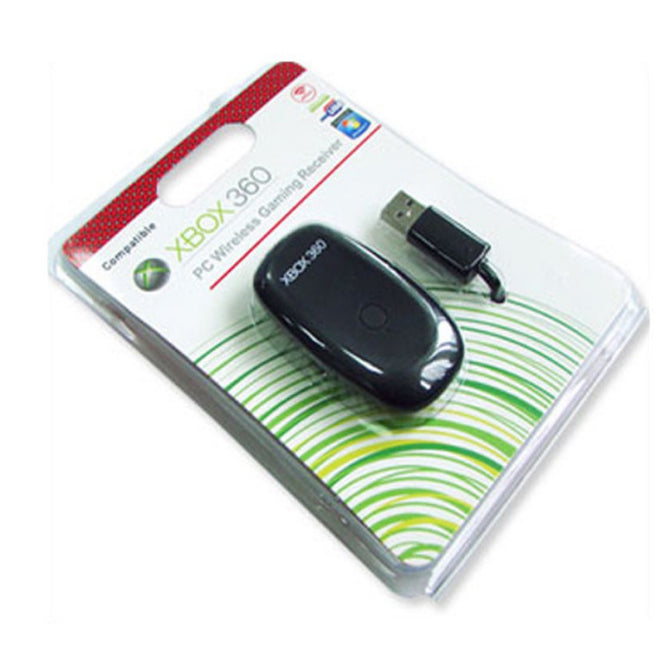 USB Wireless Receiver For Game Controller Xbox 360 PC, Wireless Gaming Accessories White