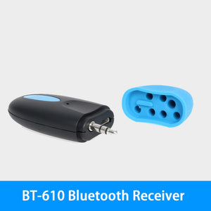 Bluetooth 4.1 Receiver And Transmitter, Wireless 3.5mm Audio Adapter Car Kits For Home/Car Audio Stereo System Black