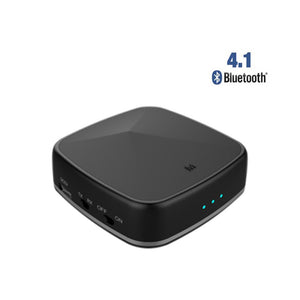 JRBCO3 Bluetooth Audio Receiver Hi-Fi Wireless Audio Adapter For Car Home Music Streaming Stereo System Black